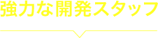 強力な開発スタッフ